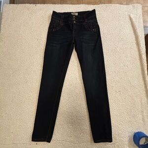 I & M Jeans Women’s Size 11 Tapered Dark Wash Premium Stretch Denim